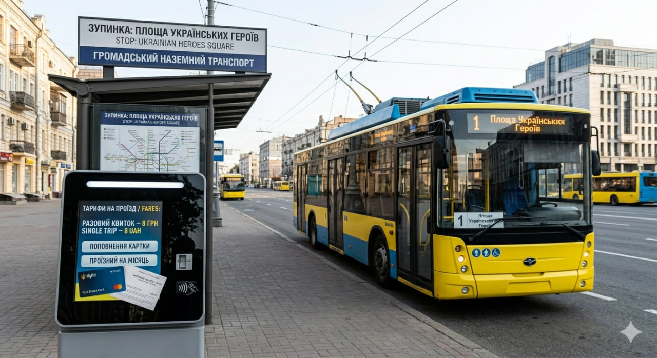 У Києві можуть змінити вартість проїзду в громадському транспорті